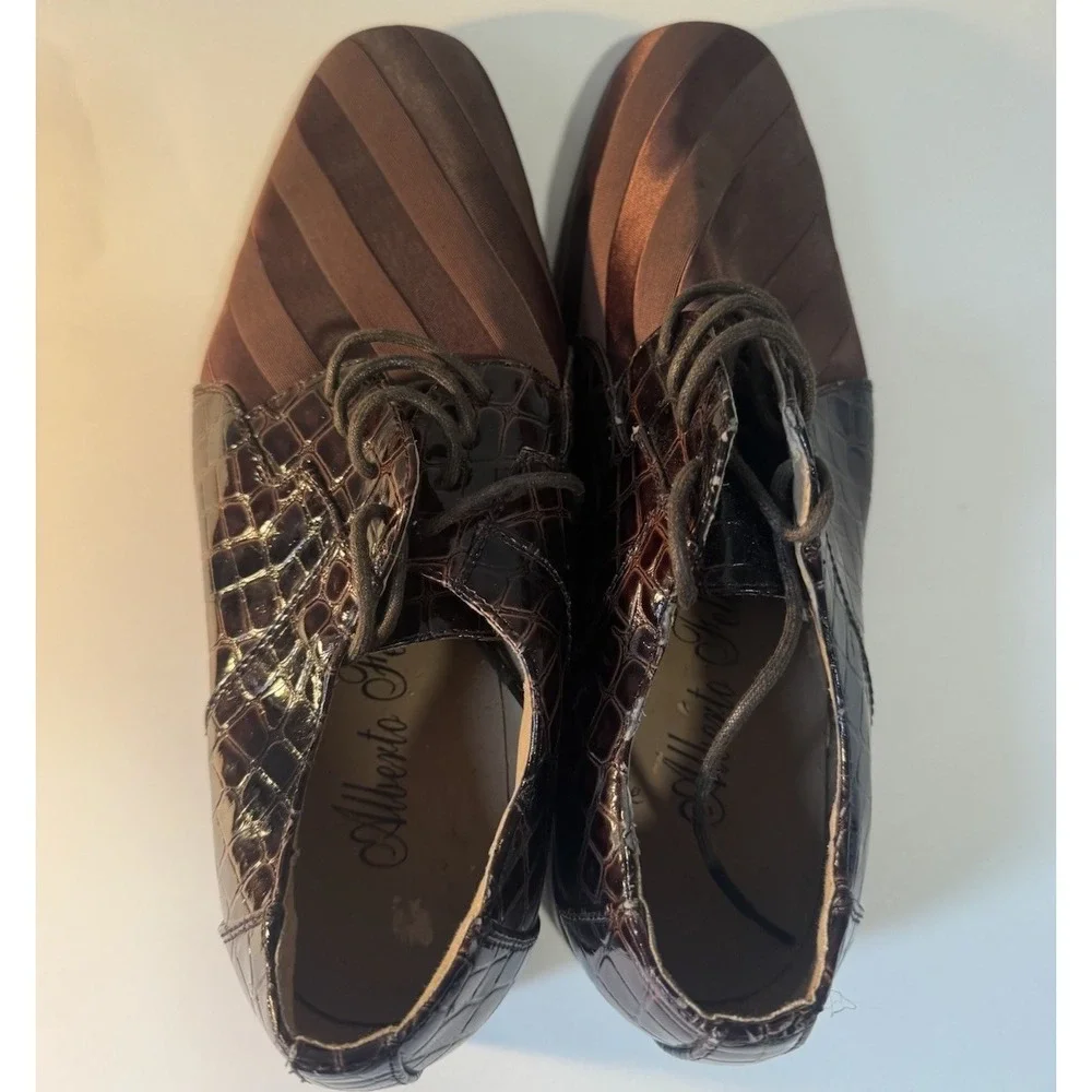 Alberto Fellini Men's Shoes Size 9 Brown